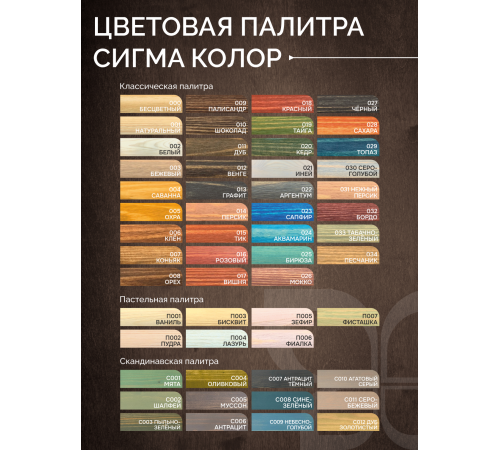 Приобрести МАСЛО С ТВЕРДЫМ ВОСКОМ «СИГМА-ДЕКОР ПРЕМИУМ» в Калуге, Калужская область